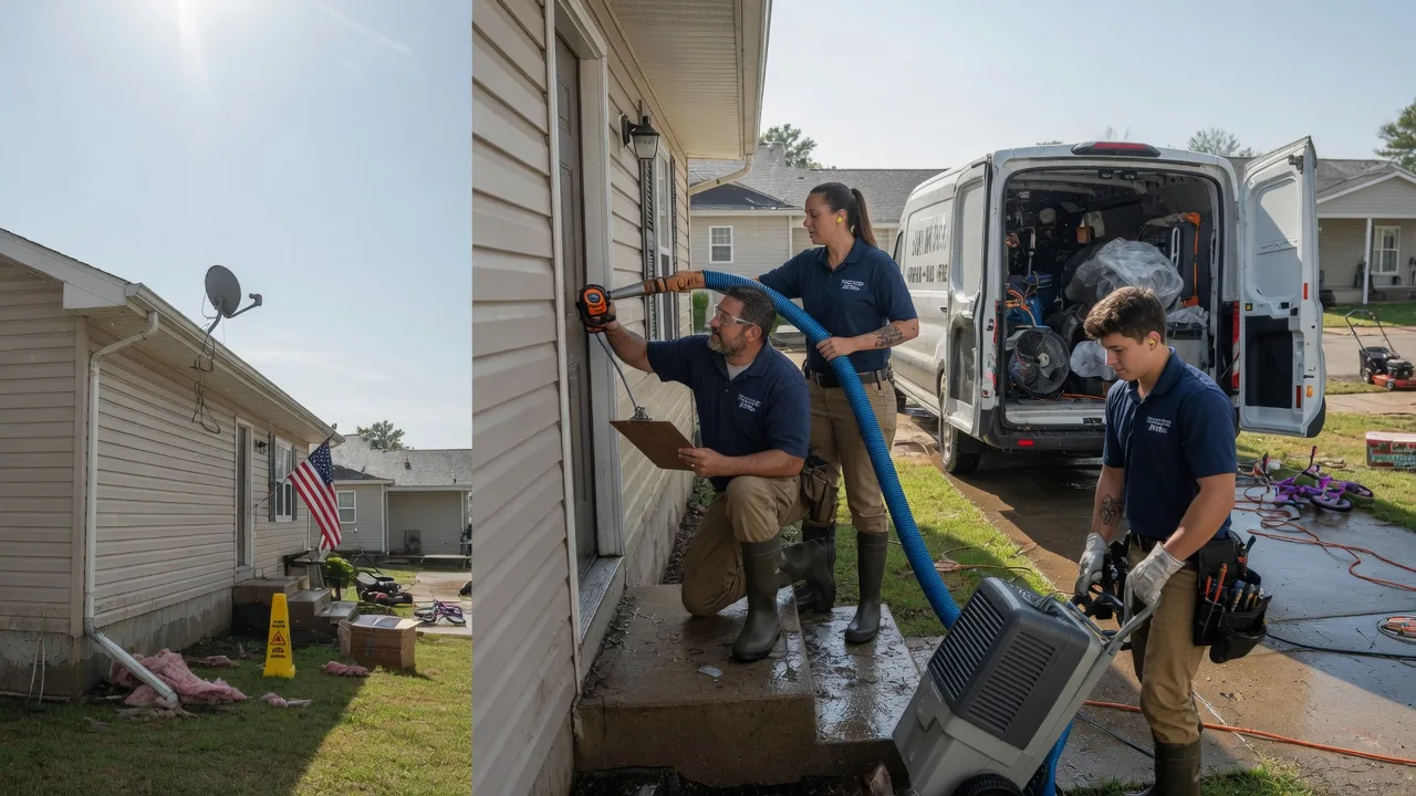 Ceiling Water Damage Restoration in Brockway, PA near me